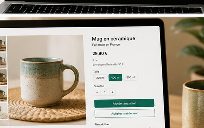 Shopify独立站产品页面，含美元价格和加入购物车按钮