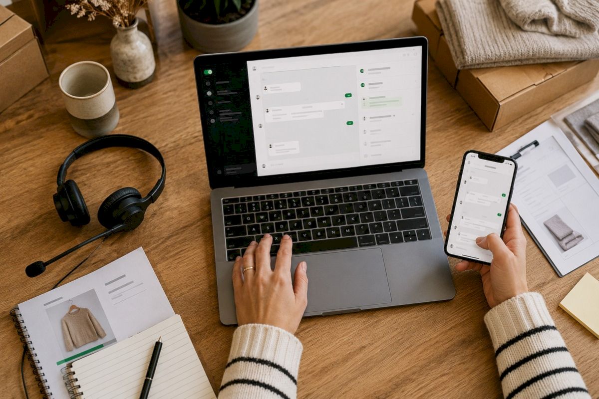 Shopify Inbox 客服收件箱界面